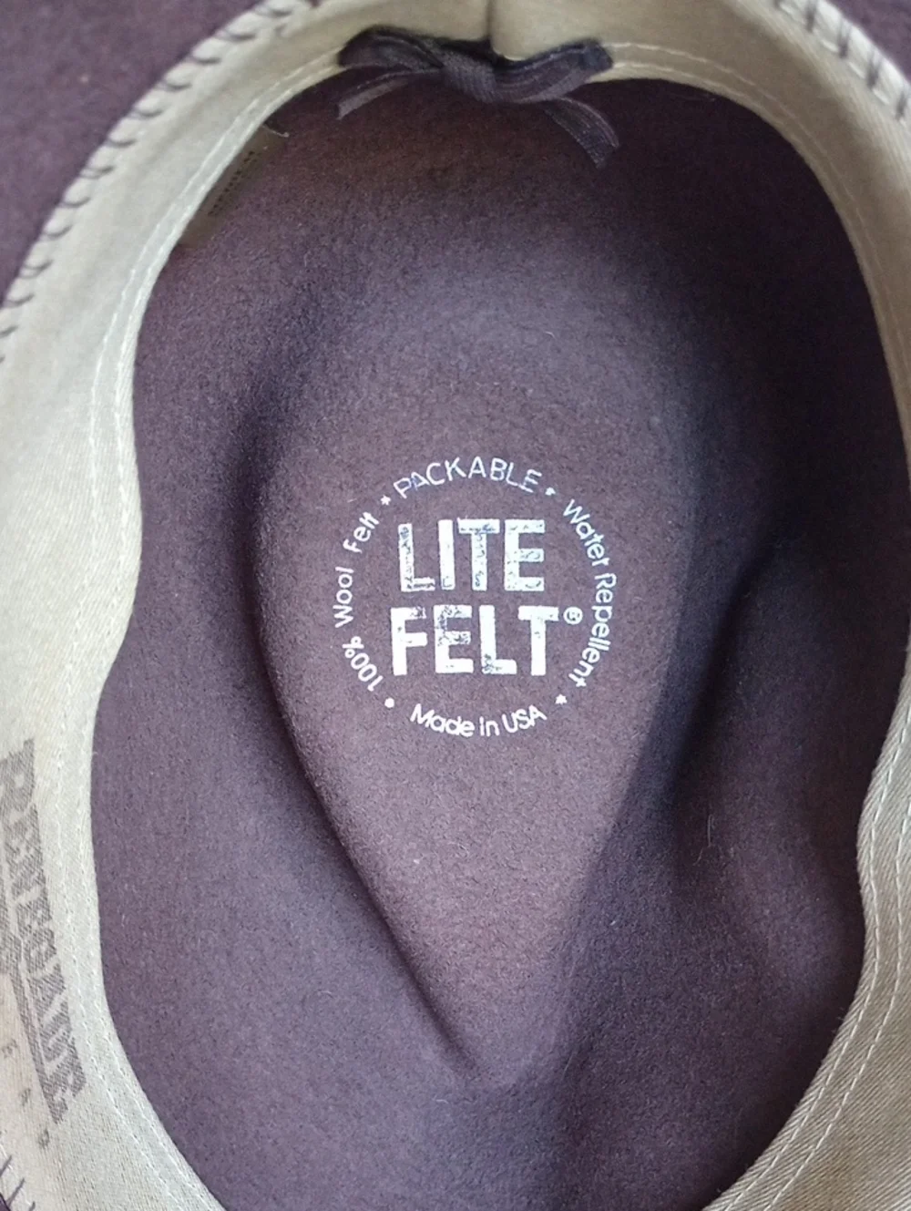 Renegade Monterey Wool Packable Hat Brown